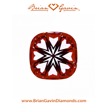 0.890 I VVS2 Signature Cushion hearts