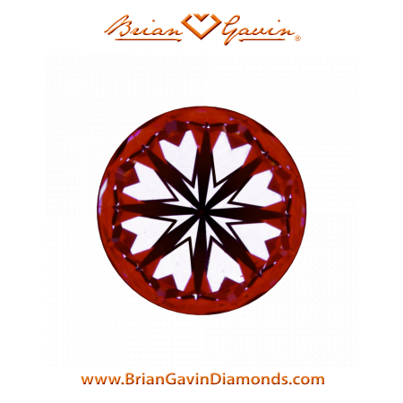 0.527 H VS2 Signature Round hearts