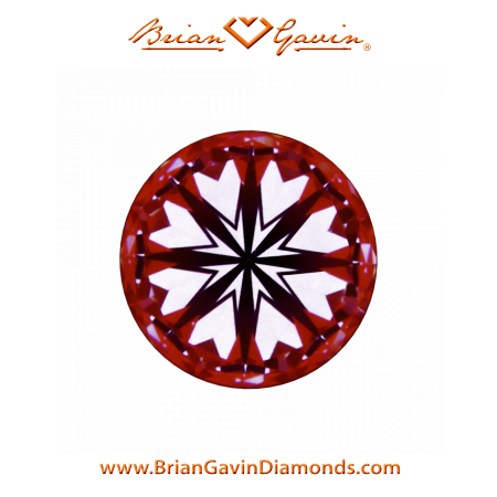 0.316 E SI1 Signature Round hearts