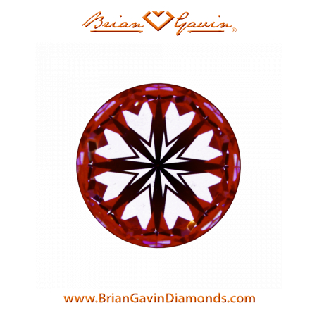 0.558 G VS2 Signature Round hearts