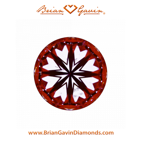 0.571 I SI1 Signature Round hearts