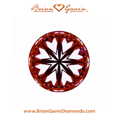 0.802 G VS1 Signature Round hearts