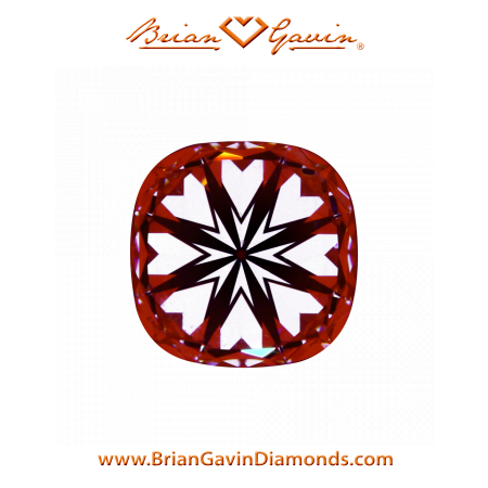 1.701 K VS1 Signature Cushion hearts