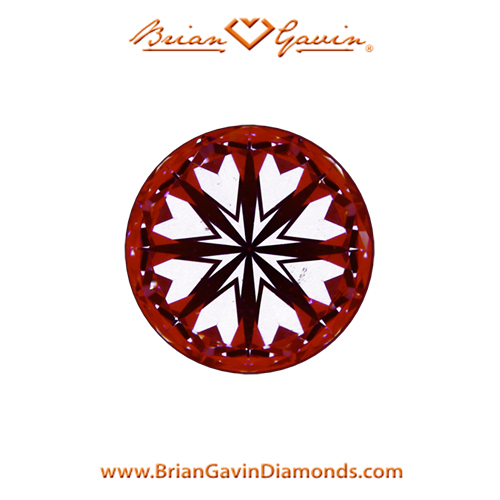 0.804 I SI1 Signature Round hearts