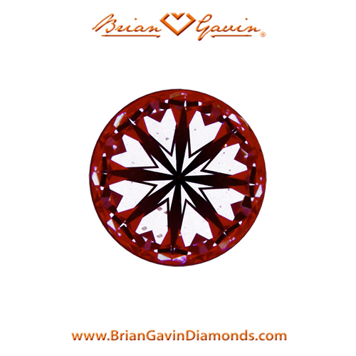 0.812 H SI1 Signature Round hearts