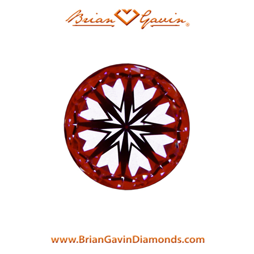 0.221 E VS2 Signature Round hearts