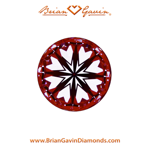 0.502 D VVS2 Signature Round hearts