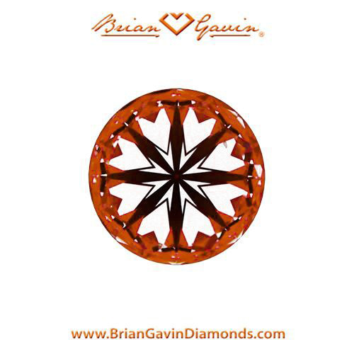 0.703 D SI1 Signature Round hearts