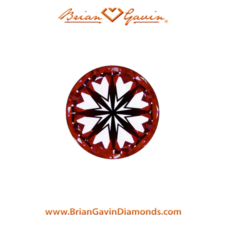 0.527 K VS1 Signature Round hearts