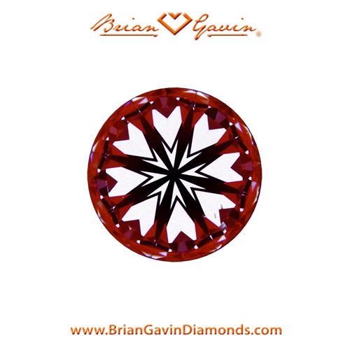 0.522 H VS2 Signature Round hearts