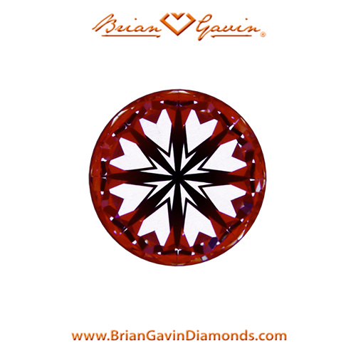 0.503 H VS1 Signature Round hearts