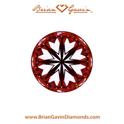 1.230 I VS1 Signature Round hearts