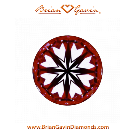 0.255 F SI1 Signature Round hearts