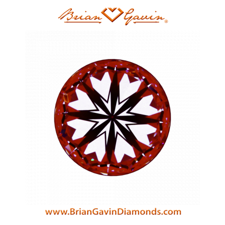 0.902 F VVS2 Signature Round hearts