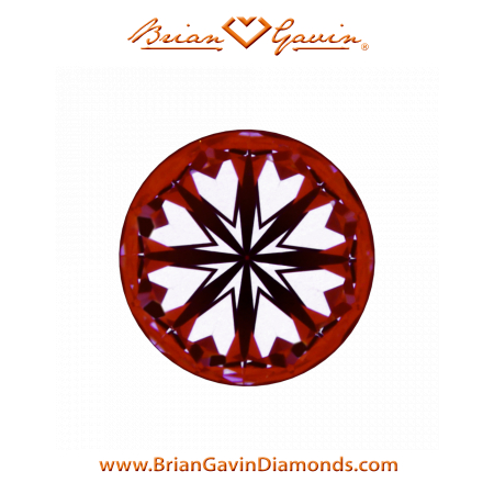 0.452 K VS1 Signature Round hearts