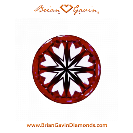 0.403 F SI2 Signature Round hearts