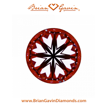 1.027 J VS1 Signature Round hearts