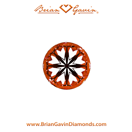 0.305 G VS1 Signature Round hearts