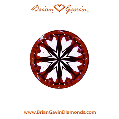 0.42 I VS2 Signature Round hearts