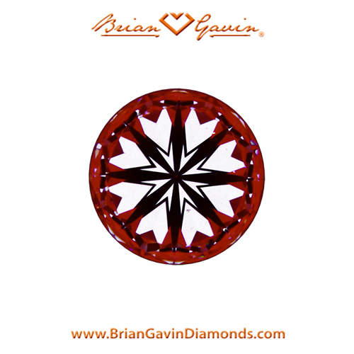0.552 H VS1 Signature Round hearts