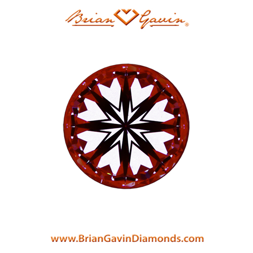 0.55 K VS2 Signature Round hearts