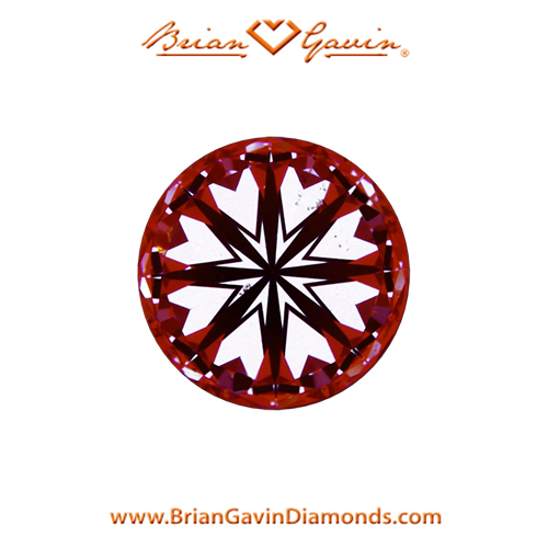 0.723 F SI1 Signature Round hearts
