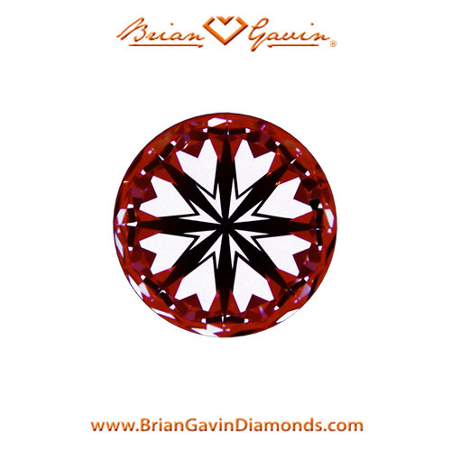 0.718 H VS1 Signature Round hearts