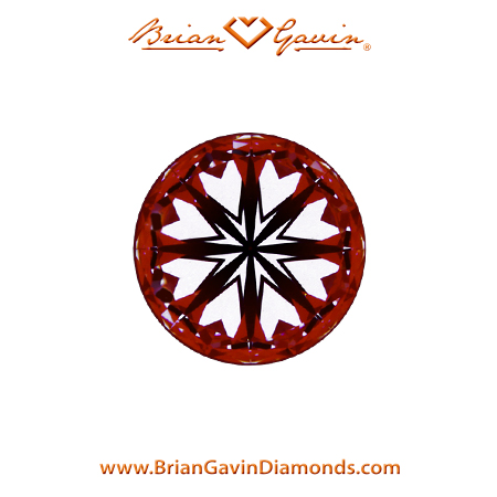 0.825 K VS1 Signature Round hearts