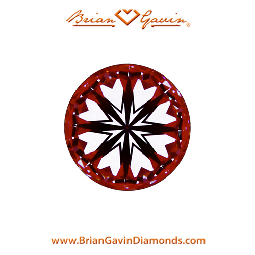 0.817 J VS1 Signature Round hearts