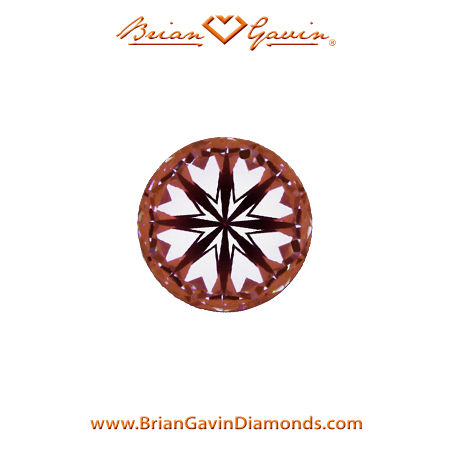 0.607 H VS1 Signature Round hearts