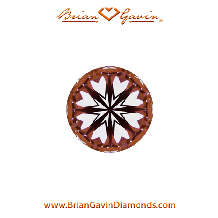 0.405 K VVS2 Signature Round hearts