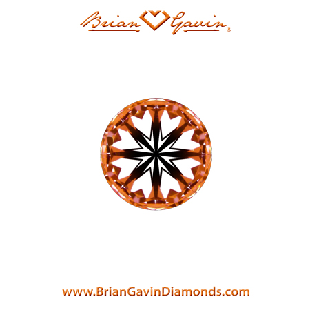 0.366 G VVS2 Signature Round hearts