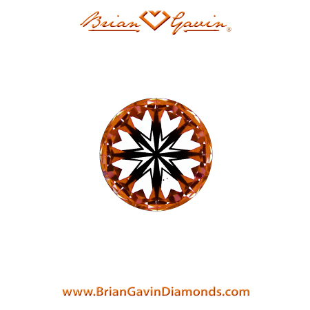 0.353 H VS2 Signature Round hearts