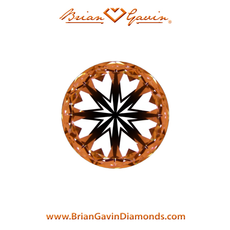 0.738 K VVS1 Signature Round hearts