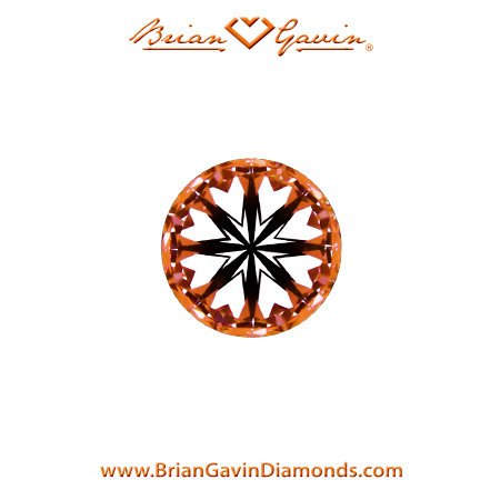 0.303 I SI1 Signature Round hearts
