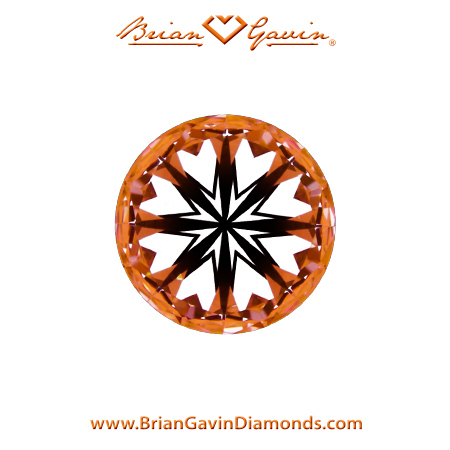0.836 I VVS2 Signature Round hearts