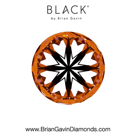 1.898 E VVS1 Black by Brian Gavin Round hearts