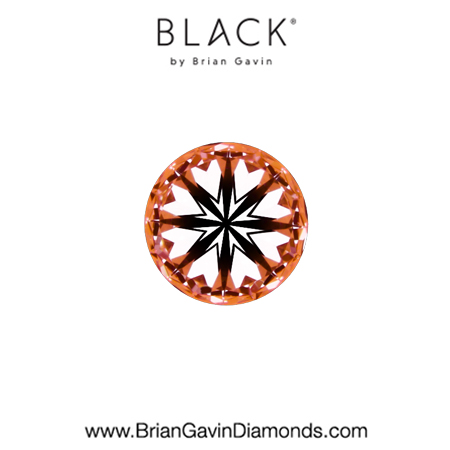 0.32 D IF Black by Brian Gavin Round hearts