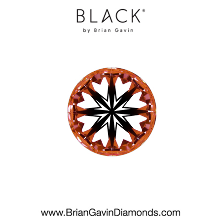 0.51 E VS1 Black by Brian Gavin Round hearts