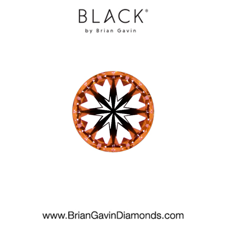 0.3 G SI1 Black by Brian Gavin Round hearts