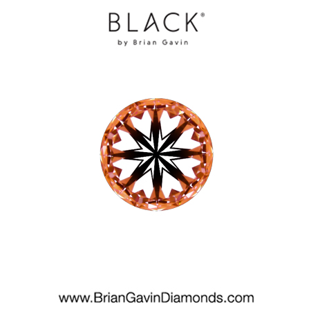 0.31 D IF Black by Brian Gavin Round hearts