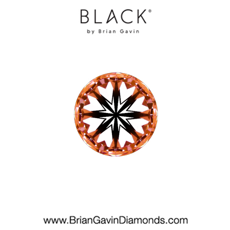 0.32 D IF Black by Brian Gavin Round hearts