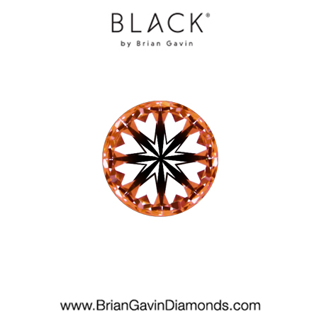 0.3 E VS1 Black by Brian Gavin Round hearts