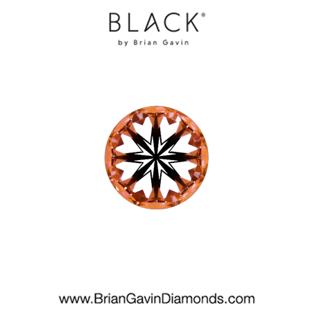 0.2 F VS1 Black by Brian Gavin Round hearts