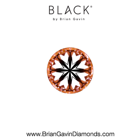 0.2 E VS1 Black by Brian Gavin Round hearts