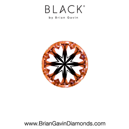 0.33 D IF Black by Brian Gavin Round hearts