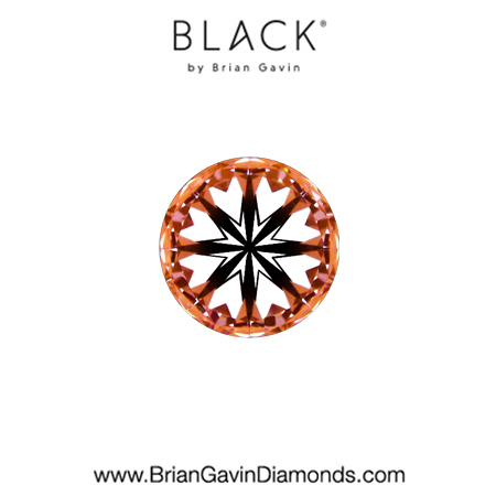 0.31 D IF Black by Brian Gavin Round hearts