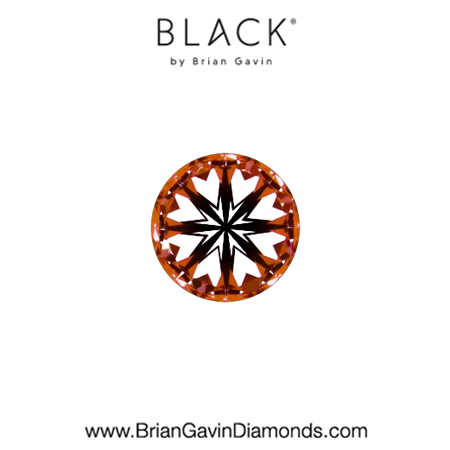 0.22 G VS1  Black by Brian Gavin Round hearts