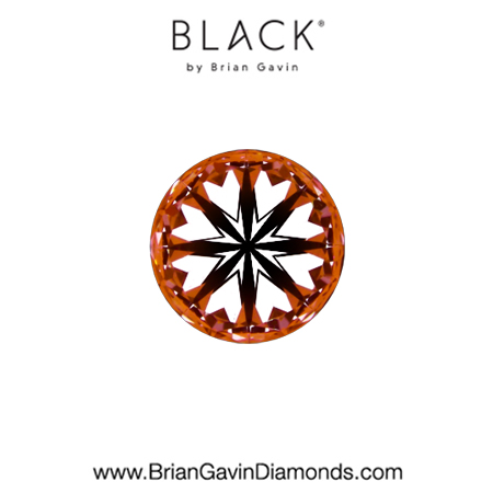 0.4 F VS1  Black by Brian Gavin Round hearts