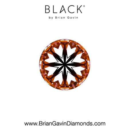 0.4 G VS1  Black by Brian Gavin Round hearts